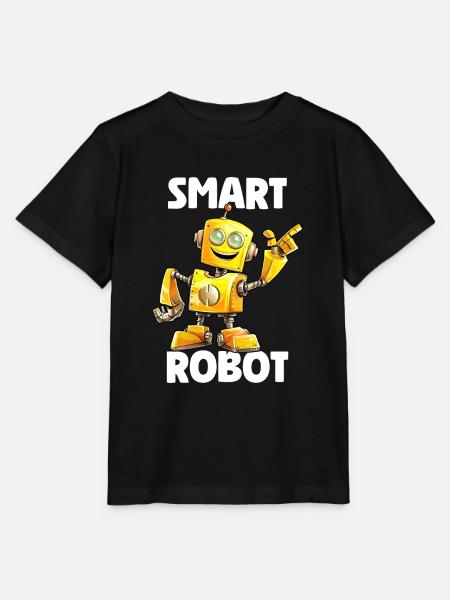 Smart Robot - Stanley/Stella Kinder T-Shirt MINI CREATOR  - Schwarz
