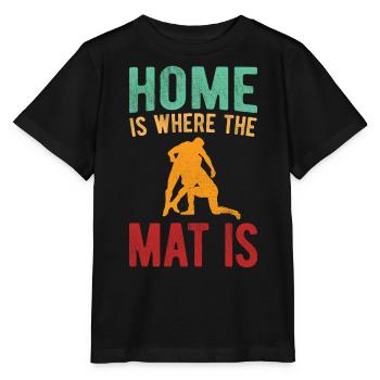 Grappling Martial Arts Wrestling - Stanley/Stella Kinder T-Shirt MINI CREATOR  - Schwarz - Vorne - Mikhail (115cm)