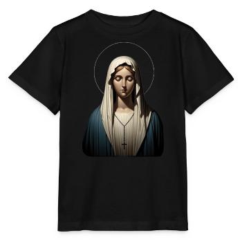 Serene Mary - Stanley/Stella MINI CREATOR Kids’ T-Shirt - black - Front - Mikhail (115cm)