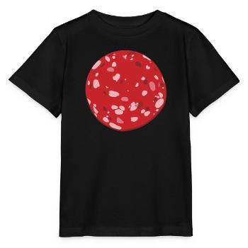Blutwurst Karneval Kostüm Wurst Fleischesser - Stanley/Stella Kinder T-Shirt MINI CREATOR  - Schwarz - Vorne - Mikhail (115cm)