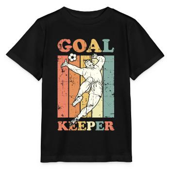 Gardien de but - T-shirt bio MINI CREATOR Stanley/Stella Enfant - noir - Devant - Mikhail (115cm)