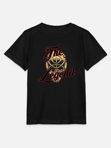Die Legende - Stanley/Stella Kinder T-Shirt MINI CREATOR  - Schwarz