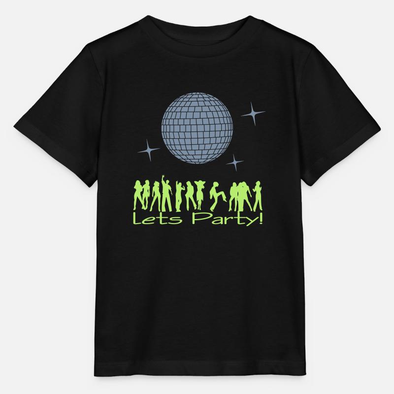 Disco - Design-Farben wählbar - Stanley/Stella Kinder T-Shirt MINI CREATOR  - Schwarz