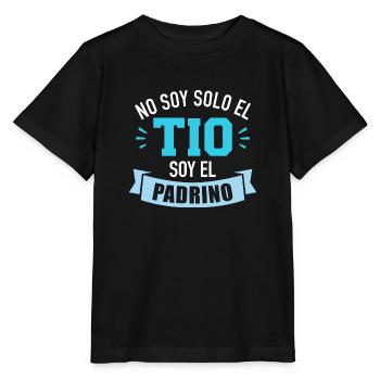 Godfather - Stanley/Stella MINI CREATOR Kids’ T-Shirt - black - Front - Mikhail (115cm)