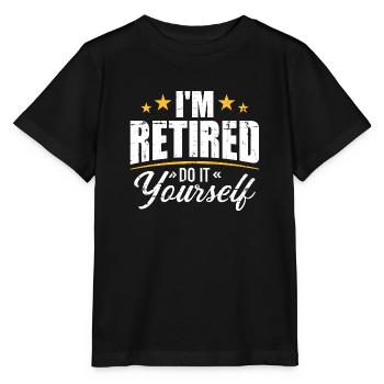 pension - Stanley/Stella MINI CREATOR Kids’ T-Shirt - black - Front - Mikhail (115cm)