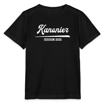 Karneval 2025 Kanonier Fasching Umzug Verein - Stanley/Stella Kinder T-Shirt MINI CREATOR  - Schwarz - Vorne - Mikhail (115cm)