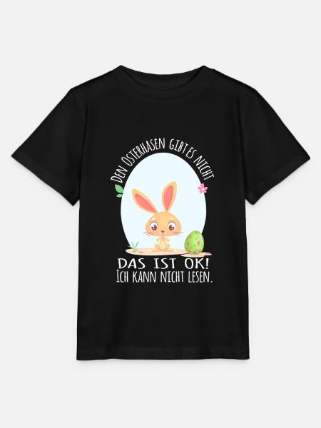 Für Kind - Osterhase, Ostern, Eiersuchen, Lustig - Stanley/Stella Kinder T-Shirt MINI CREATOR  - Schwarz