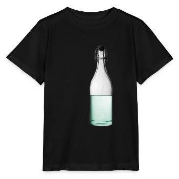 Water bottle bottle cork - Stanley/Stella MINI CREATOR Kids’ T-Shirt - black - Front - Mikhail (115cm)