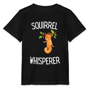 Animaux de la forêt Amis des animaux Animaux - T-shirt bio MINI CREATOR Stanley/Stella Enfant - noir - Devant - Mikhail (115cm)