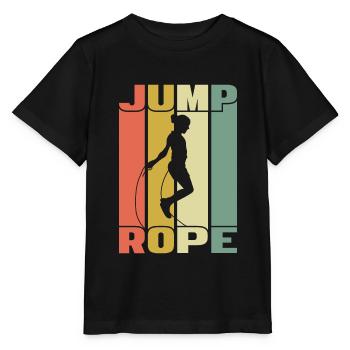 Corde à sauter Corde à sauter Corde à sauter - T-shirt bio MINI CREATOR Stanley/Stella Enfant - noir - Devant - Mikhail (115cm)