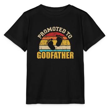 Godfather - Stanley/Stella MINI CREATOR Kids’ T-Shirt - black - Front - Mikhail (115cm)