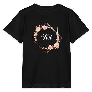 Vivi - T-shirt bio MINI CREATOR Stanley/Stella Enfant - noir - Devant - Mikhail (115cm)