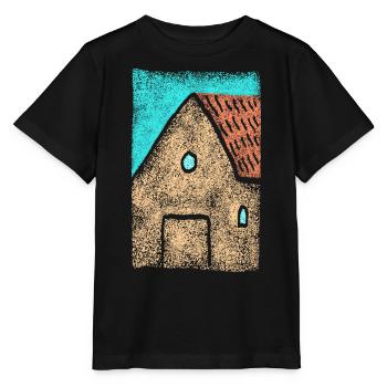 Maison Rurale - Architecture - T-shirt bio MINI CREATOR Stanley/Stella Enfant - noir - Devant - Mikhail (115cm)
