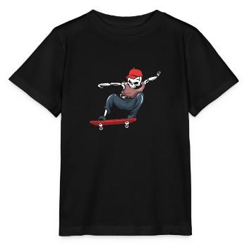 Cadeau de patin à roulettes - T-shirt bio MINI CREATOR Stanley/Stella Enfant - noir - Devant - Mikhail (115cm)