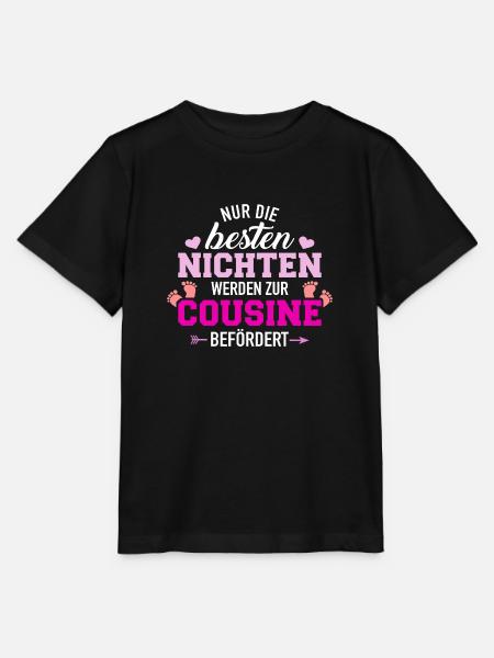 Cousine - Stanley/Stella Kinder T-Shirt MINI CREATOR  - Schwarz