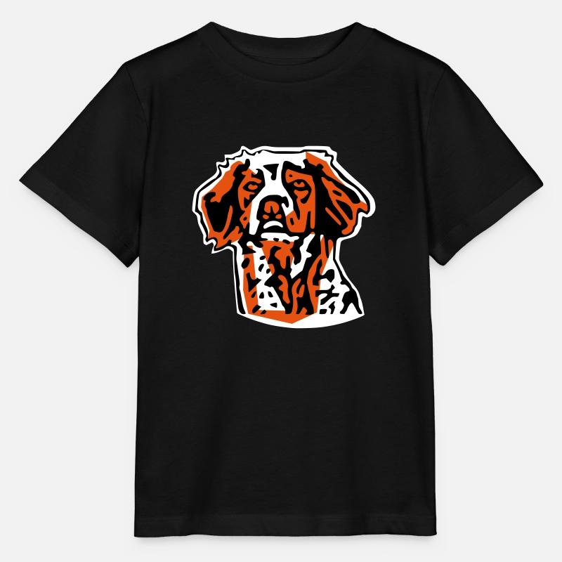 épagneul breton - T-shirt bio MINI CREATOR Stanley/Stella Enfant - noir