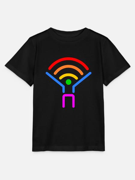 Lgbt - Stanley/Stella Kinder T-Shirt MINI CREATOR - Schwarz