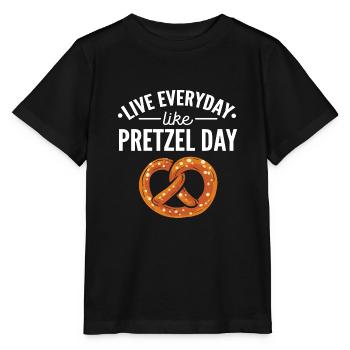 Brezel - Stanley/Stella Kinder T-Shirt MINI CREATOR  - Schwarz - Vorne - Mikhail (115cm)