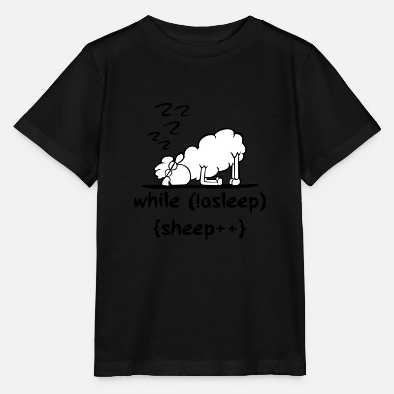 mouton endormi - T-shirt bio MINI CREATOR Stanley/Stella Enfant - noir