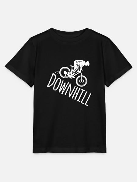 Downhill - Stanley/Stella MINI CREATOR Kids’ T-Shirt - black