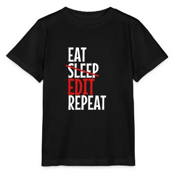 Videobearbeitung Bildbearbeitung Editor PC - Stanley/Stella Kinder T-Shirt MINI CREATOR  - Schwarz - Vorne - Mikhail (115cm)