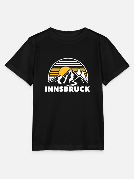 Innsbruck - Stanley/Stella Kinder T-Shirt MINI CREATOR - Schwarz