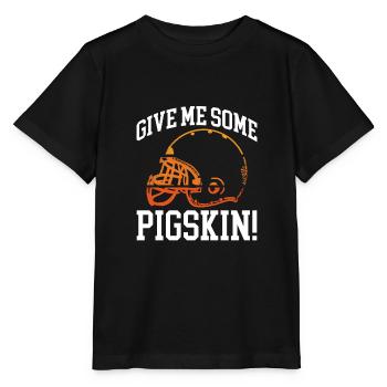 Gib Mir Einen American football helm - Stanley/Stella Kinder T-Shirt MINI CREATOR  - Schwarz - Vorne - Mikhail (115cm)