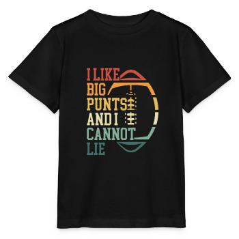 Ich Mag Große Punts Retro - Stanley/Stella Kinder T-Shirt MINI CREATOR  - Schwarz - Vorne - Mikhail (115cm)
