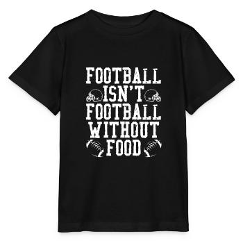 Football Ohne Essen - Stanley/Stella Kinder T-Shirt MINI CREATOR  - Schwarz - Vorne - Mikhail (115cm)