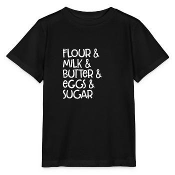 Recette de cuisson - T-shirt bio MINI CREATOR Stanley/Stella Enfant - noir - Devant - Mikhail (115cm)