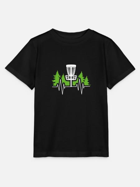 Discgolf frequenz - Stanley/Stella Kinder T-Shirt MINI CREATOR  - Schwarz