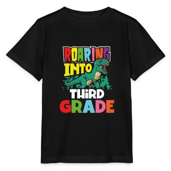 Dröhnen In Die 3. Klasse - Stanley/Stella Kinder T-Shirt MINI CREATOR  - Schwarz - Vorne - Mikhail (115cm)