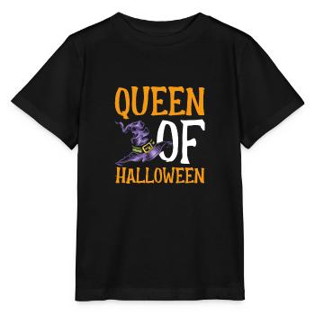Reine sorcière d’Halloween - T-shirt bio MINI CREATOR Stanley/Stella Enfant - noir - Devant - Mikhail (115cm)