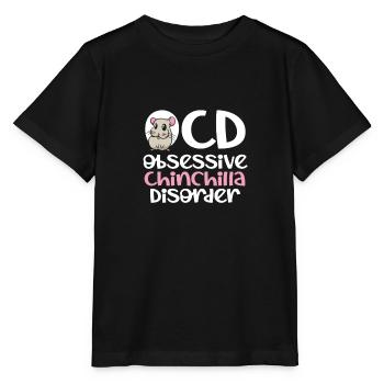 Maladie obsessionnelle du chinchilla - T-shirt bio MINI CREATOR Stanley/Stella Enfant - noir - Devant - Mikhail (115cm)