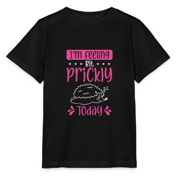 Je me sens irritable aujourd’hui - T-shirt bio MINI CREATOR Stanley/Stella Enfant - noir - Devant - Mikhail (115cm)