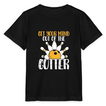 Get your thoughts out of the gutter - Stanley/Stella MINI CREATOR Kids’ T-Shirt - black - Front - Mikhail (115cm)