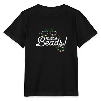 Mare beads - Stanley/Stella MINI CREATOR Kids’ T-Shirt - black - Front - Mikhail (115cm)
