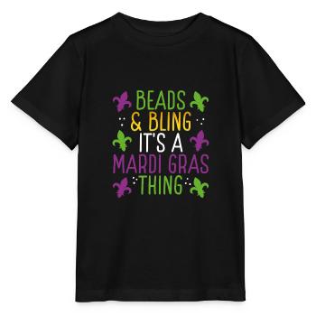 Perlen Und Bling - Stanley/Stella Kinder T-Shirt MINI CREATOR  - Schwarz - Vorne - Mikhail (115cm)