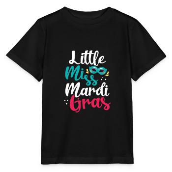 Kleines Fräulein Karneval - Stanley/Stella Kinder T-Shirt MINI CREATOR  - Schwarz - Vorne - Mikhail (115cm)
