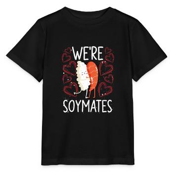 Nous sommes amis soja - T-shirt bio MINI CREATOR Stanley/Stella Enfant - noir - Devant - Mikhail (115cm)