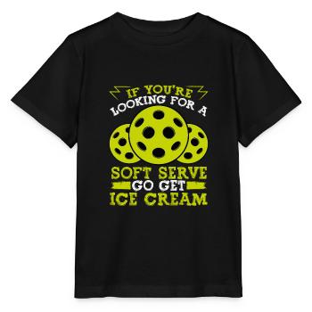 In search of a soft - Stanley/Stella MINI CREATOR Kids’ T-Shirt - black - Front - Mikhail (115cm)