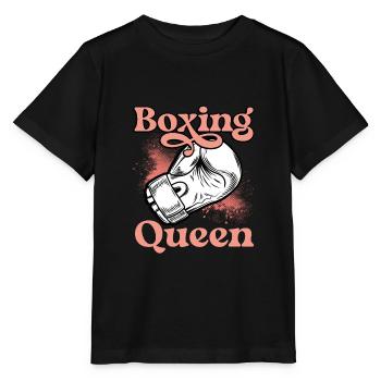 Boxkönigin - Stanley/Stella Kinder T-Shirt MINI CREATOR  - Schwarz - Vorne - Mikhail (115cm)
