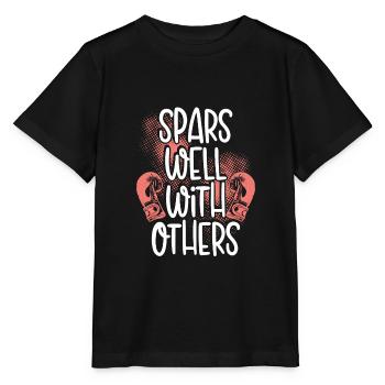 Spart Gut Mit Anderen - Stanley/Stella Kinder T-Shirt MINI CREATOR  - Schwarz - Vorne - Mikhail (115cm)