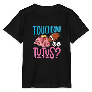 Touchdown ou Tutus - T-shirt bio MINI CREATOR Stanley/Stella Enfant - noir - Devant - Mikhail (115cm)