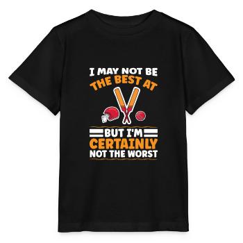 Je ne suis certainement pas le pire - T-shirt bio MINI CREATOR Stanley/Stella Enfant - noir - Devant - Mikhail (115cm)
