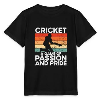 A game of passion and passion - Stanley/Stella MINI CREATOR Kids’ T-Shirt - black - Front - Mikhail (115cm)