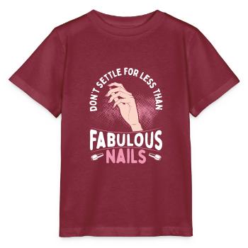 Don't bother with anything less than - Stanley/Stella MINI CREATOR Kids’ T-Shirt - burgundy - Front - Kain (125cm)