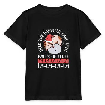 Decken Sie Den Hamsterkäfig - Stanley/Stella Kinder T-Shirt MINI CREATOR  - Schwarz - Vorne - Mikhail (115cm)