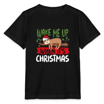 Weck Mich Auf, Wenn Es - Stanley/Stella Kinder T-Shirt MINI CREATOR  - Schwarz - Vorne - Mikhail (115cm)