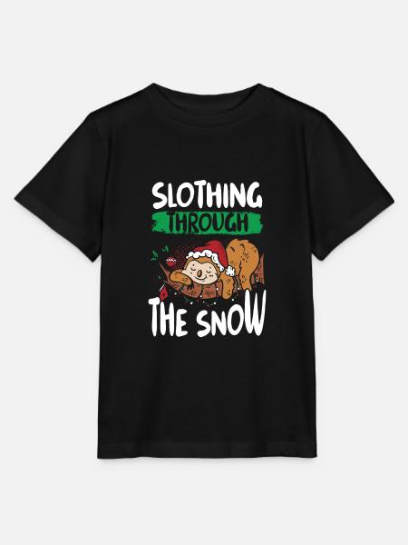Durch Den Schnee Schleudern - Stanley/Stella Kinder T-Shirt MINI CREATOR - Schwarz
